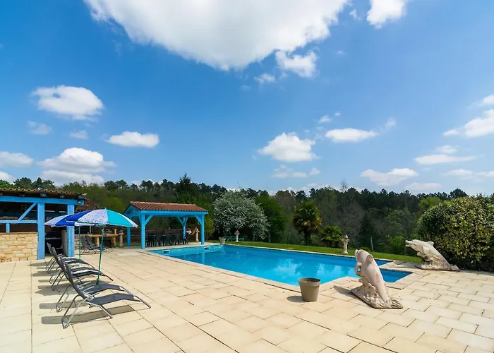 Casa de Férias Blanquefort Hill Retreat Saint-Cernin-de-lʼHerm